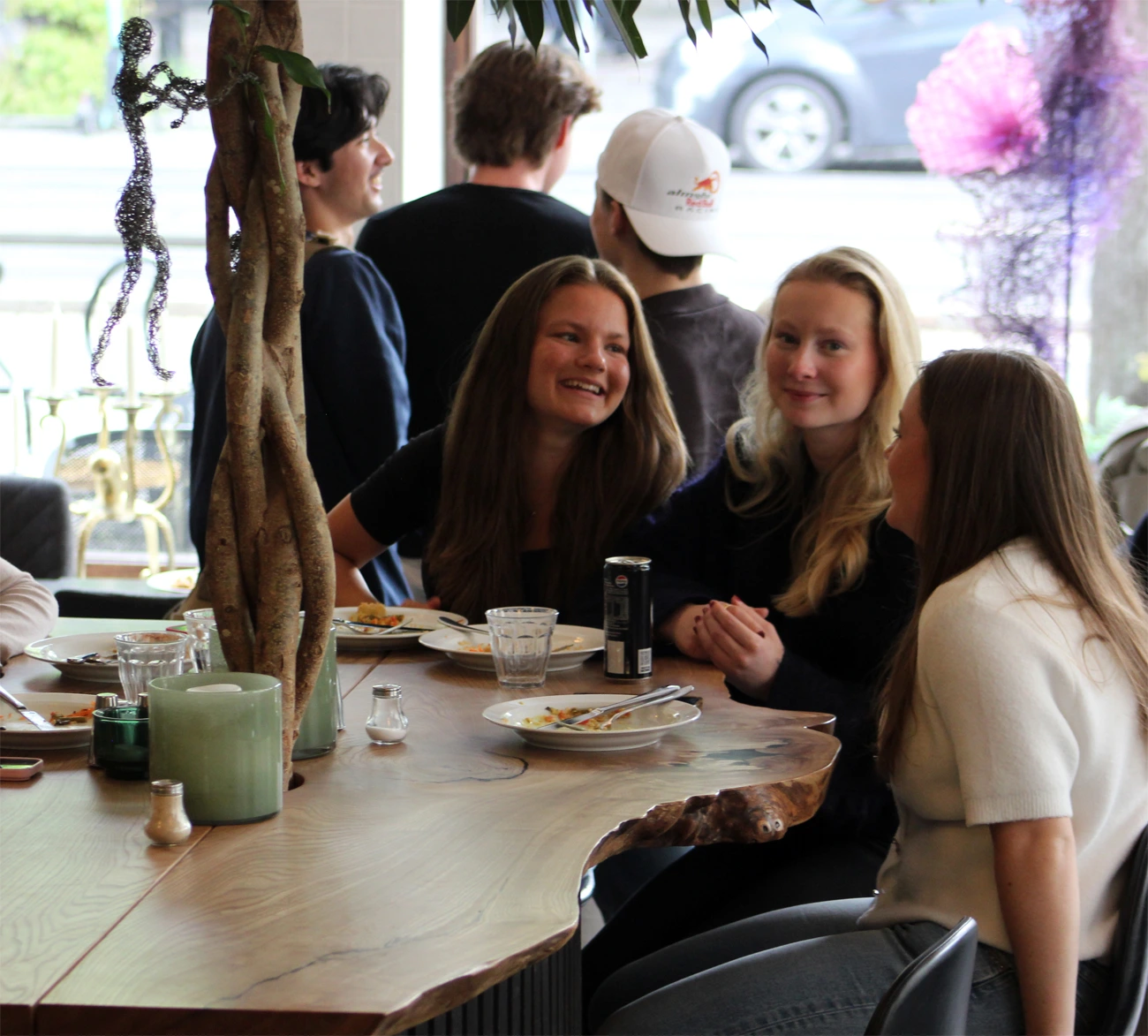 Lunch hos Löfqvist och Vi